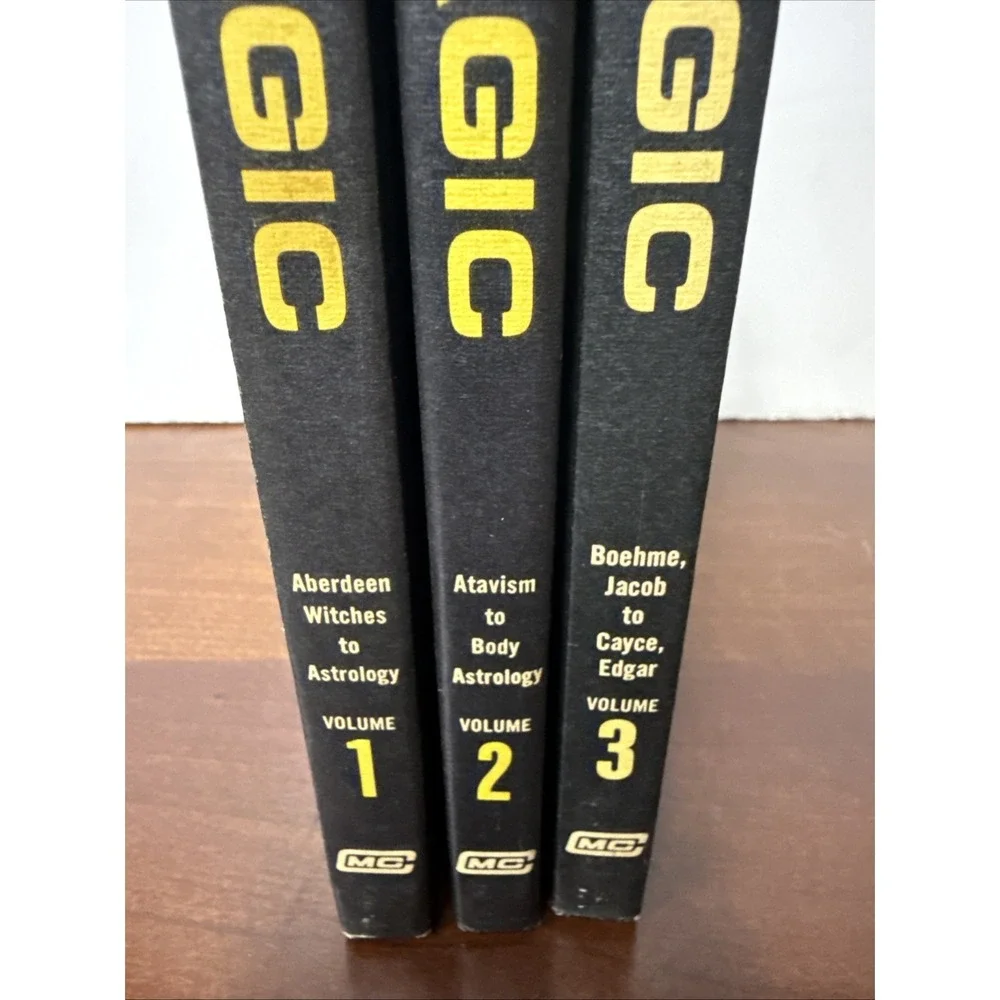 Man Myth & Magic Books An Illustrated‎ Encyclopedia of Supernatural Volumes 1-3